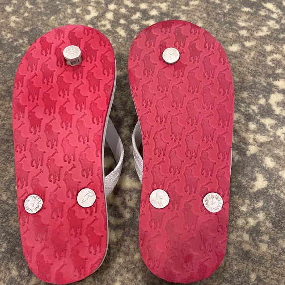POLO KIDS FLIP FLOPS SIZE 11 LITTLE GIRLS - Picture 4 of 9